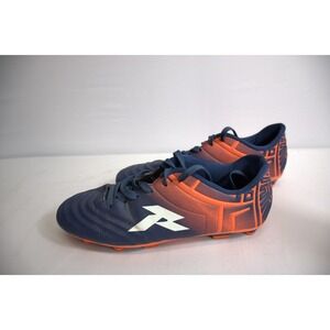 Runic Soccer Cleats Youth Blue Orange Athletic Football Shoes Size 7